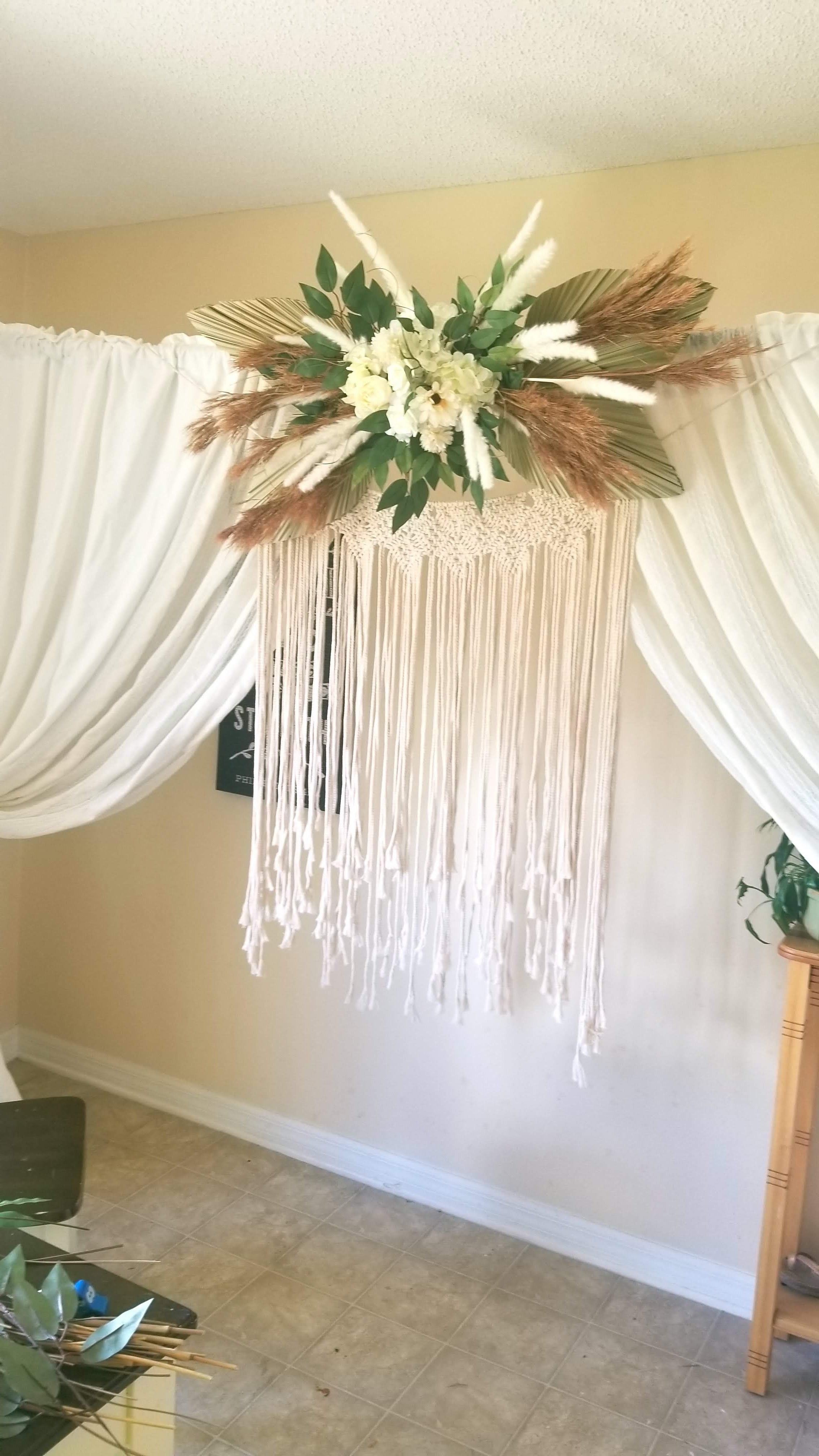 Boho Escape Collection | Partial Ceremony Arch